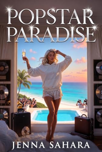 Popstar Paradise book cover by Jenna Sahara