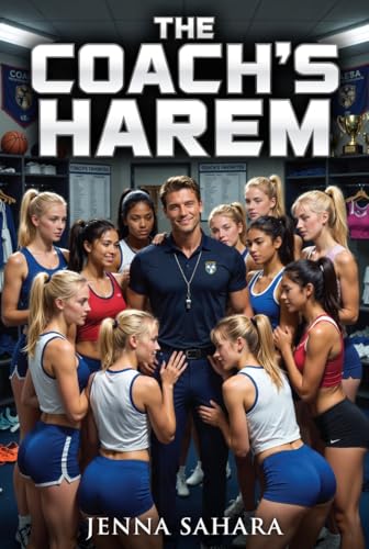 The Coach's Harem book cover by Jenna Sahara