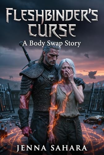 Fleshbinder's Curse: A Body Swap Story book cover by Jenna Sahara