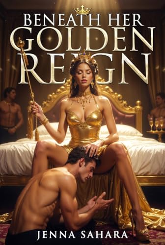 Beneath Her Golden Reign book cover by Jenna Sahara