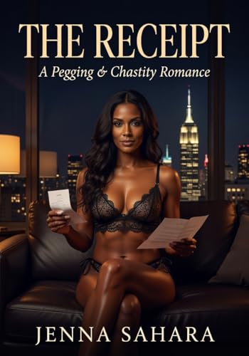 The Receipt: A Pegging And Chastity Romance by Jenna Sahara
