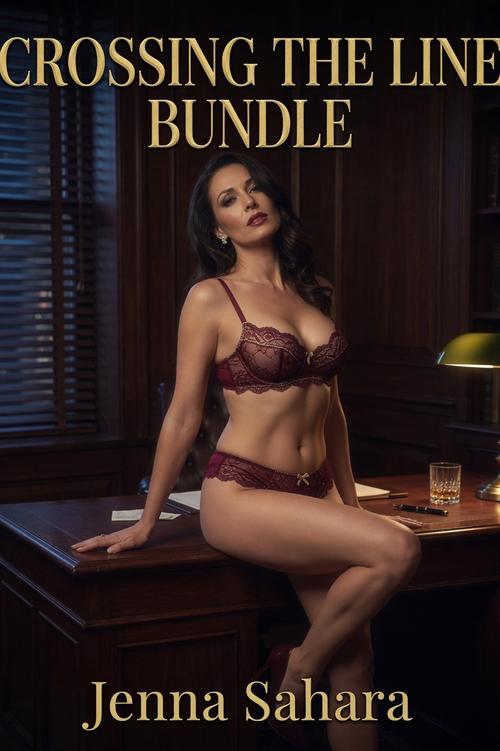 Crossing The Line Bundle by Jenna Sahara