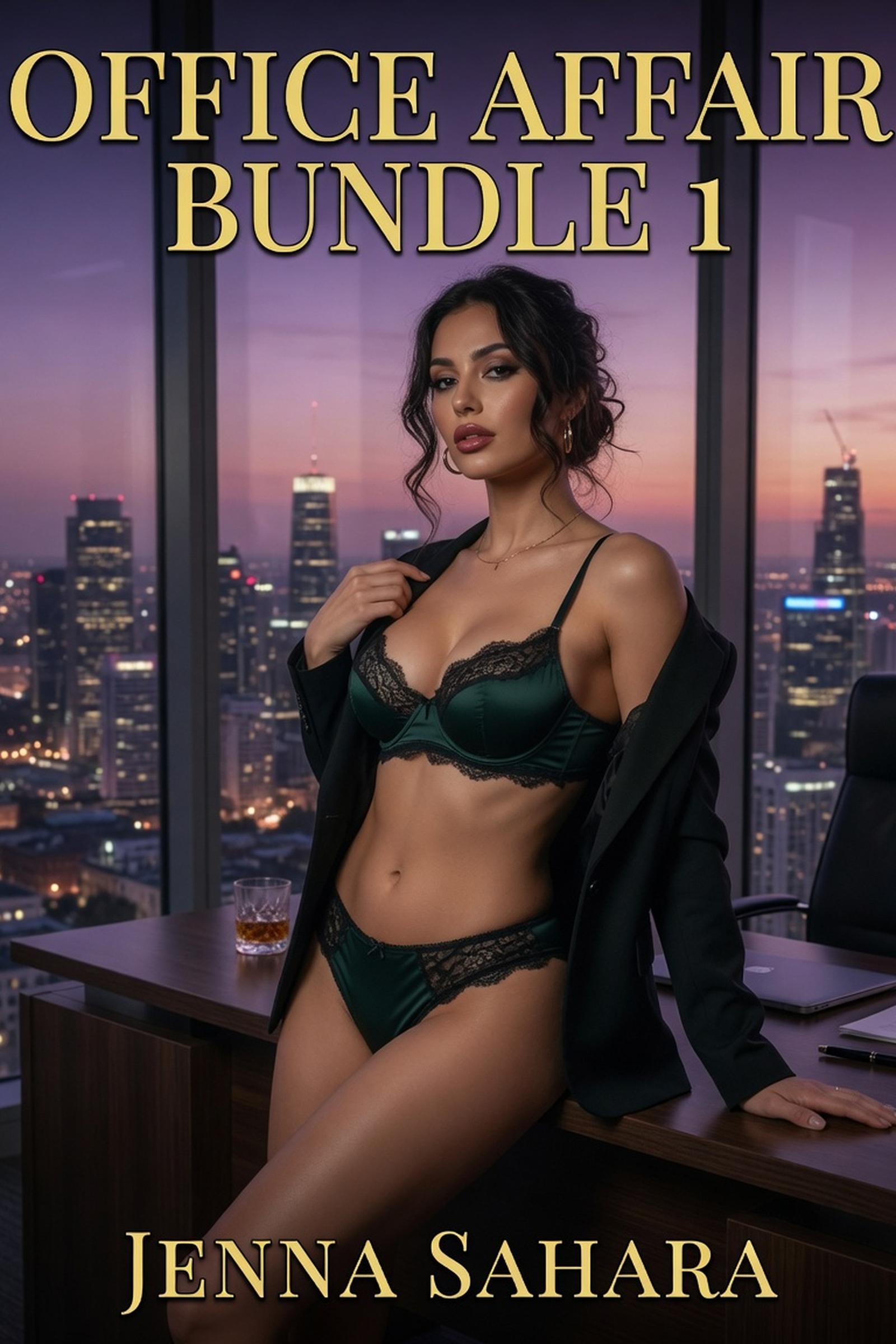 Office Affair Bundle 1 book cover by Jenna Sahara